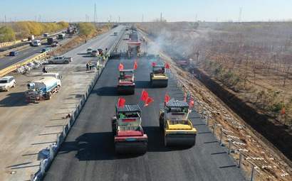 Asphalt pavement construction sequence and precautions